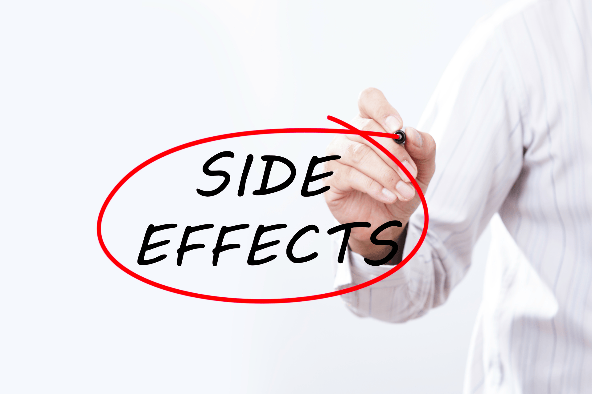 Highlighting medication side effects, emphasizing awareness of potential risks and reactions.