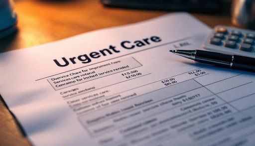 Bill from Urgent Care